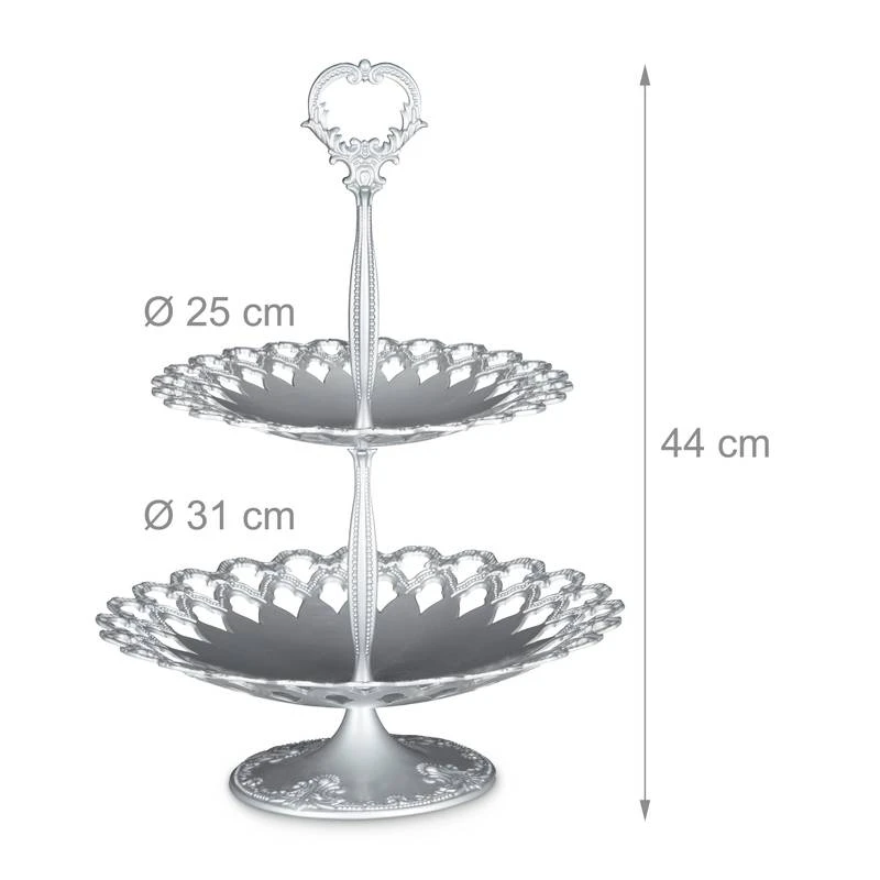 Serviteur à Gâteaux Présentoir Lot De 3 12 Serviteur à Gâteaux Présentoir Lot De 3 – Image 12