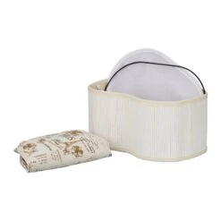 Corbeille De Pain En Bambou Blanc -Cuisine À La Maison 04250e15d27a4dd1896fc08eb5d211cb