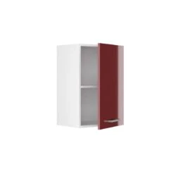 Meuble Haut R-Line 40cm Blanc Brillant -Cuisine À La Maison 04f4108d696243fdb1fa0048d4fa95dc