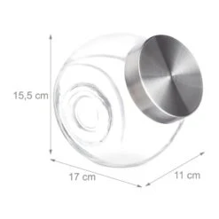 Bonbonnières Jeu De 4, 1,5l -Cuisine À La Maison 06bb591295db45eebcfe5ef9d3b2a5e6