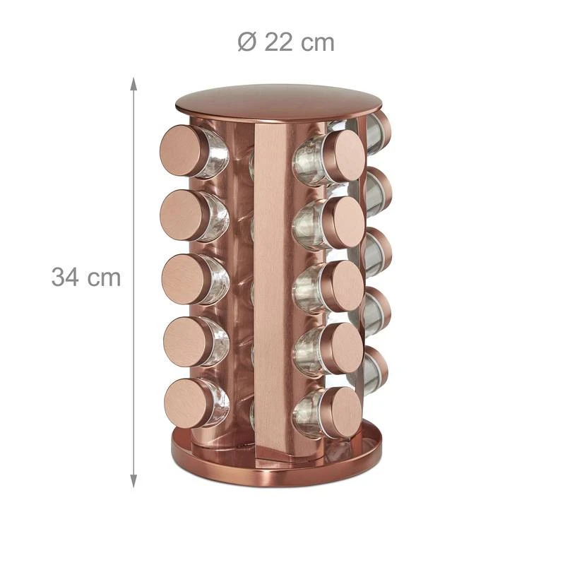 Tourniquet à épices Avec 20 Pots 9 Tourniquet à épices Avec 20 Pots – Image 9