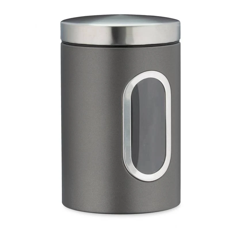 2x Bocaux En Métal Avec Fenêtre Noire 15 2x Bocaux En Métal Avec Fenêtre Noire – Image 15