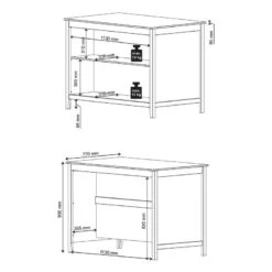 Îlot De Cuisine Rivery -Cuisine À La Maison 1000218452 220505 500 SKETCH DETAILS P000000001000218452 sketch
