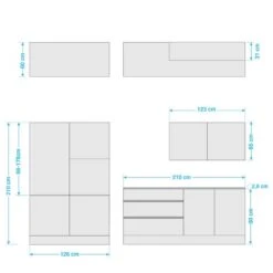 Cuisine équipée Sedlec -Cuisine À La Maison 1000219444 200728 14255900010 SKETCH DETAILS P000000001000219444 sketch