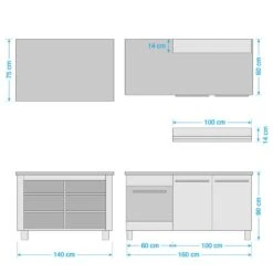 Cuisine Avec îlot Kavola I -Cuisine À La Maison 1000244070 210303 10420300080 SKETCH DETAILS P000000001000244070 sketch