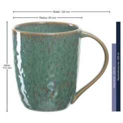 Leonardo Tasses En Céramique Matera (lot De 6) -Cuisine À La Maison 1000263040 230317 500 SKETCH DETAILS P000000001000263040 sketch