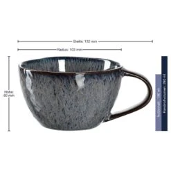 Leonardo Tasses En Céramique Matera (lot De 4) -Cuisine À La Maison 1000263055 230317 500 SKETCH DETAILS P000000001000263055 sketch