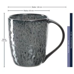 Leonardo Tasses En Céramique Matera (lot De 6) -Cuisine À La Maison 1000263062 230317 500 SKETCH DETAILS P000000001000263062 sketch