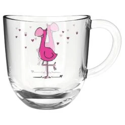 Leonardo Tasses Bambini Flamant Rose (lot De 6)