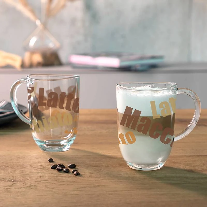 Leonardo Tasses Latte Macchiato Napoli (lot De 6) 2 Leonardo Tasses Latte Macchiato Napoli (lot De 6) – Image 2