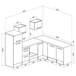 Cuisine D’angle Olivone I -Cuisine À La Maison 1000269223 230609 500 SKETCH DETAILS P000000001000269223 sketch