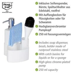 Wenko Set Pour Vaisselle Empire (4 éléments) -Cuisine À La Maison 1000271313 210608 11295301070 DETAILS P000000001000271313