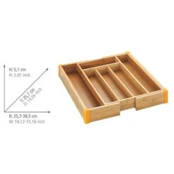 Wenko Organisateur à Couverts Bambou -Cuisine À La Maison 1000274081 210618 14062800250 SKETCH DETAILS P000000001000274081 sketch