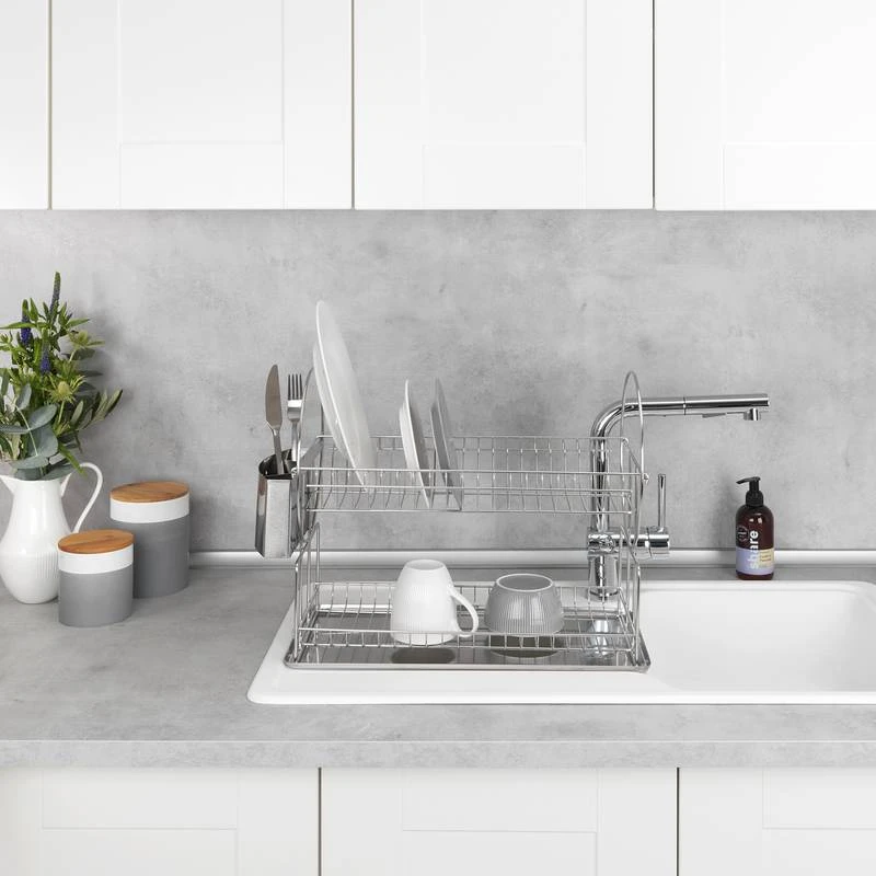 Wenko Égouttoir à Vaisselle Exclusiv Duo 2 Wenko Égouttoir à Vaisselle Exclusiv Duo – Image 2