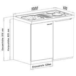 Kitchenette Mancelona II -Cuisine À La Maison 1000308029 230609 500 SKETCH DETAILS P000000001000308029 sketch