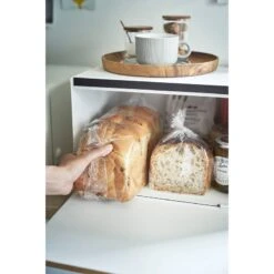 Yamazaki Boite à Pain Avec Poignée En Bois -Cuisine À La Maison 1000318551 220107 16174100358 DETAILS P000000001000318551