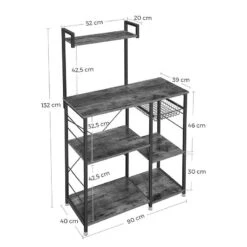 Étagère De Cuisine Jamban II 25 Étagère De Cuisine Jamban II -Cuisine À La Maison 1000329451 220203 15173100500 SKETCH DETAILS P000000001000329451 sketch