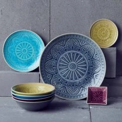 Assiettes SUMATRA II (lot De 4) -Cuisine À La Maison 1000331118 220218 021 MOOD DETAILS P000000001000331118 mood