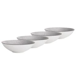 Assiettes Creuses DIM SUM (lot De 4)