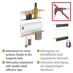 Wenko Étagère De Cuisine Magna -Cuisine À La Maison 1000339074 220304 040 DETAILS P000000001000339074