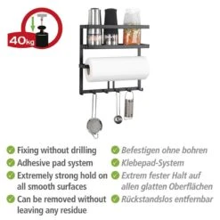 Wenko Étagère Gala -Cuisine À La Maison 1000339076 220304 051 DETAILS P000000001000339076