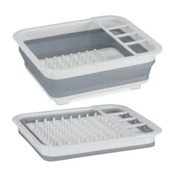 Égouttoir à Vaisselle Pliable 17 Égouttoir à Vaisselle Pliable -Cuisine À La Maison 10bcd560d20b46308c7aec985ce57af5