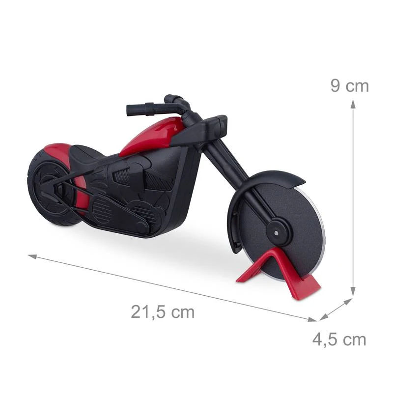 Coupe-pizza En Forme De Moto 7 Coupe-pizza En Forme De Moto – Image 7