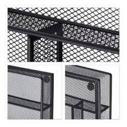 Bac à Couverts Treillis Métal -Cuisine À La Maison 12218ca06f9c4ecea8147b306fb424a2