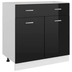 VIDAXL Armoire De Plancher -Cuisine À La Maison 13984d4ce3af46f2b7fb58628e8a4363