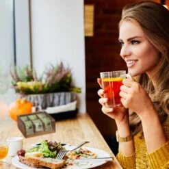 Boîte à Thé Bois Acacia -Cuisine À La Maison 191f57bf84d44fbb9095c6bc00178dbd