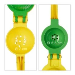 Lot De 2 Presse-citrons Manuels Agrumes -Cuisine À La Maison 1b508bbd1e0545e98488ec91c85138c5