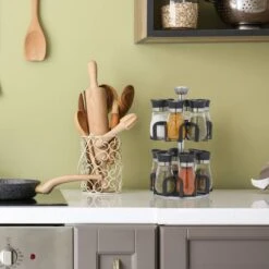 Carrousel à épices Avec 12 Pots -Cuisine À La Maison 2280c4edfe4c4660889456c1748af1a8