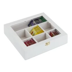 Boîte à Thé Design Effet Bois 7 Casiers -Cuisine À La Maison 26b0cff1dea94070b9a19665f3f584f1