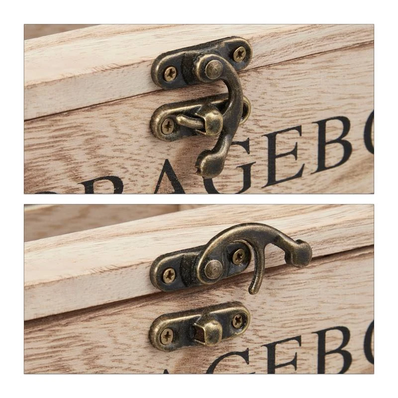 Boîte à Thé Bois 9 Compartiments 6 Boîte à Thé Bois 9 Compartiments – Image 6