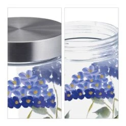 Bocaux En Verre Lot De 4 Motif Floral 13 Bocaux En Verre Lot De 4 Motif Floral -Cuisine À La Maison 296486d86b264e99aebe0d34224888b9