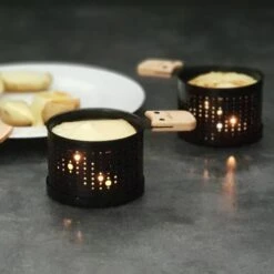 Set De 4 Raclettes Individuelles à La -Cuisine À La Maison 2b3daf9aef624cc6b8fb6eed86f1c89e