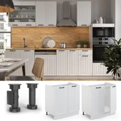 Meuble Sous évier Fame Anthracite -Cuisine À La Maison 2d94024425644ce9be0b9b714e6713cf