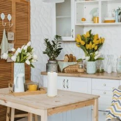 Dérouleur Essuie-tout Rond En Bambou -Cuisine À La Maison 342e4efaa78f411d936dda6b71f6805a