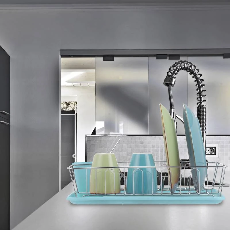 Égouttoir Avec Panier à Couverts 2 Égouttoir Avec Panier à Couverts – Image 2