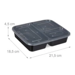 10x Meal Prep Containers 3 Compartiments -Cuisine À La Maison 36c5fa90341a4ee39820cf40cf26cca9