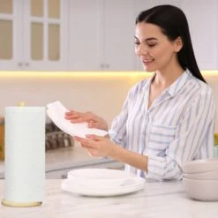 Dérouleur Essuie-tout Rond En Bambou -Cuisine À La Maison 36d18ec303e1482997cce0a4a0915545