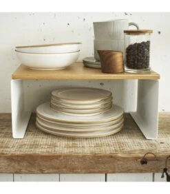 Yamazaki Etagère De Rangement Empilable -Cuisine À La Maison 3753f2b21fa4435e82ea8dcc1c5fa64d