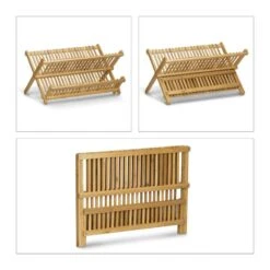 Égouttoir à Vaisselle Et Couverts Bambou 11 Égouttoir à Vaisselle Et Couverts Bambou -Cuisine À La Maison 385c94d8454845d29c7f5554f4c91285