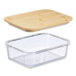 Boîte Alimentaire En Verre Set De 3 -Cuisine À La Maison 3a6096819e1341f2a84e1bec44ca6e99