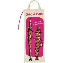 Sac à Pain Coloré En Coton Bio