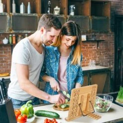 Porte-livre De Cuisine Avec Ornements -Cuisine À La Maison 3ceb07d9e25647b1a948d3ef8c6c1103