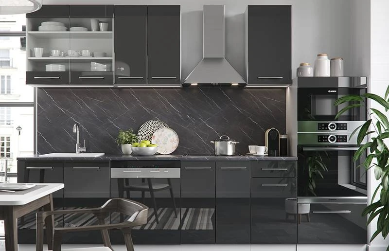 Meuble Haut Vitré Fame Blanc 6 Meuble Haut Vitré Fame Blanc – Image 6