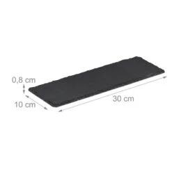 Assiette En Ardoise 30x10 Cm Lot De 12 15 Assiette En Ardoise 30x10 Cm Lot De 12 -Cuisine À La Maison 3dda39c978dd4b8fae1943ba6ff2f230