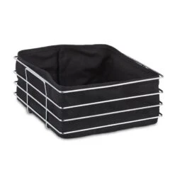 Corbeille à Pain Métal Insert En Tissu -Cuisine À La Maison 3eb40b6dfe014b6b9cd9abd70d7dcd93