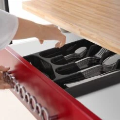 Range-couverts Noir En Lot De 2 -Cuisine À La Maison 3f22f5e7dc3e4b7f80ded3506f0c0999